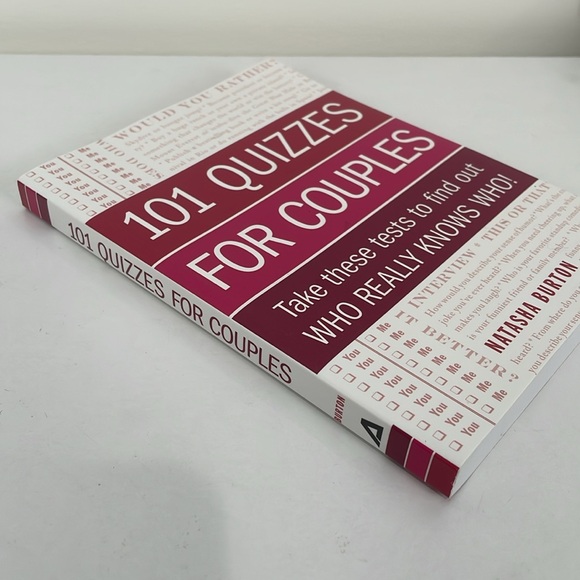 NEW 101 Quizzes for Couples Book Natasha Burton - Picture 3 of 5